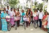 5 मेधावी छात्राओं को साइकिल प्रदान कर किया गया सम्मानित