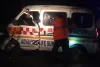 तेज रफ्तार एम्बुलेंस ने पेट्रोलिंग कर रही यूपीडा गाड़ी में मारी टक्कर, दो की मौत