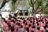 थाना प्रभारी ने विद्यालय मे बालिकाओं को सेल्फ डिफेंस के बारे में किया जागरूक