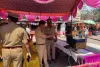 बारादेवी मंदिर पर चप्पे-चप्पे पर पुलिस तैनात 