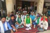 किसानों की समस्याओं को लेकर भारतीय किसान यूनियन सुनील ने किया कोल तहसील पर प्रदर्शन