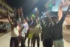 नगर वासियों ने मनाई वर्ल्ड कप जीत की खुशी