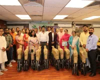 सफदरजंग अस्पताल में मनाया गया बैंक ऑफ बड़ौदा का 117 वां स्थापना दिवस