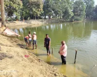 कुशीनगर : भुजौली शुक्ल छठ घाट की सुंदरतम चमक–दमक, आस्था की बिखेर रहा शोभा 