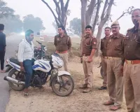 थाना पचपेड़वा पुलिस द्वारा चलाया गया वाहन चेकिंग अभियान, काटा गया चालान।