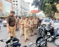 सड़क सुरक्षा अभियान के तहत पुलिस उपायुक्त यातायात रवीन्द्र कुमार ने किया निरीक्षण