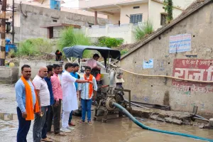 जलजमाव वाले इलाको में लगेगा वाटर हार्वेस्टिंग सिस्टम,दूर होगी सालो से चली आ रही समस्या-नपाध्यक्ष श्यामसुंदर केशरी