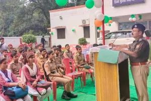 यातायात नवम्बर माह का रिजर्व पुलिस लाइन  में हुआ भव्य समापन 