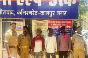 नजीराबाद पुलिस ने पकड़ा बड़ा मोटरसाइकिल चोरी गिरोह 