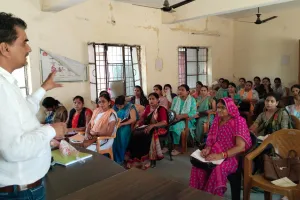 राष्ट्रीय क्षय रोग उन्मूलन कार्यक्रम के तहत आज सामुदायिक स्वास्थ्य केन्द्र परसुरामपुर में 
