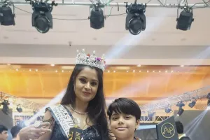 सहायक अध्यापिका व उनके पुत्र अयांश आर्या  ने जीता इंडियाज़ टॉप मॉडल का ख़िताब।