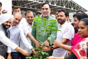 दिल्ली में कंक्रीट के जंगल में लाखो पौधे रोपण का दावा,करोडों का बजट स्वाह पर पर्यावरण वहीं खडा