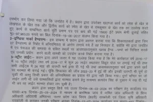 विकास कार्यों में धांधली कर रही महिला ग्राम प्रधान पर करवाई