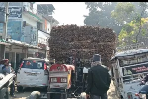 डागा मार वाहनों की वजह से लगता है जाम नहीं हो रही कार्यवाही 